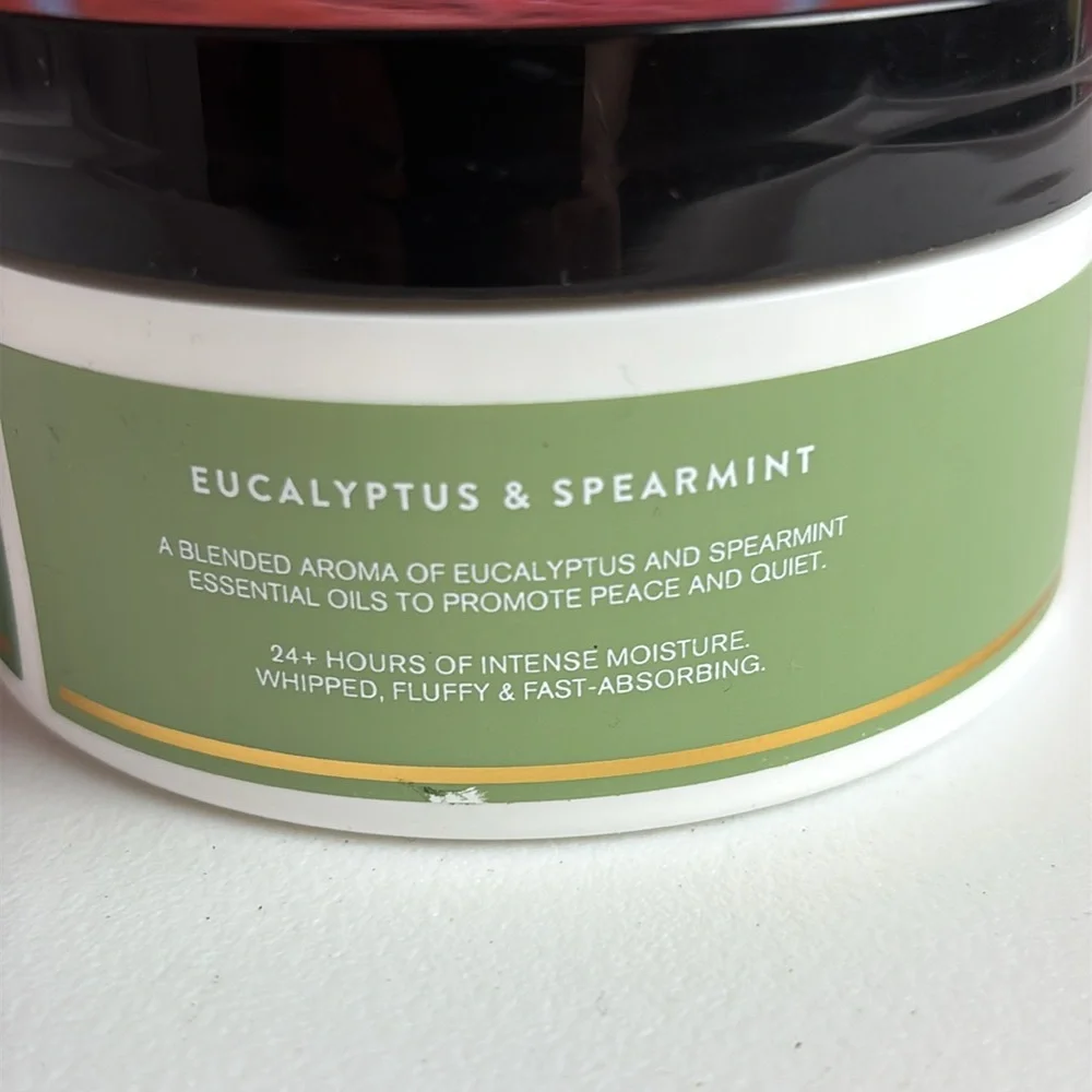 Bath and Body‎ Works Aromatherapy Eucalyptus + Spearmint Body Butter 6.5 oz